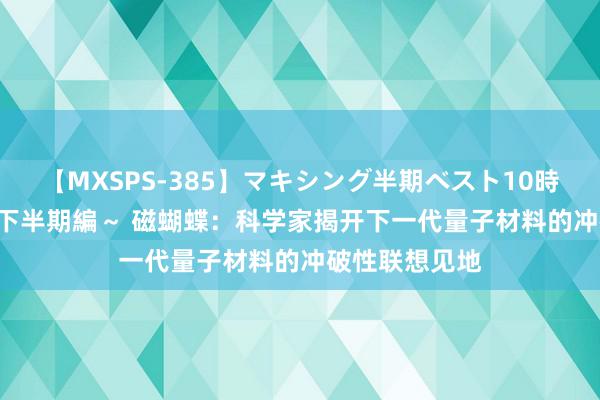 【MXSPS-385】マキシング半期ベスト10時間 ～2014年下半期編～ 磁蝴蝶：科学家揭开下一代量子材料的冲破性联想见地