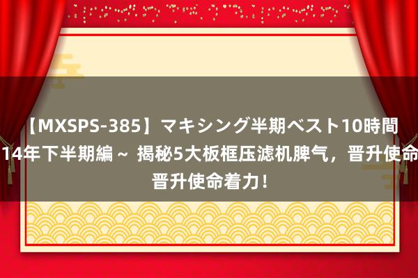 【MXSPS-385】マキシング半期ベスト10時間 ～2014年下半期編～ 揭秘5大板框压滤机脾气，晋升使命着力！