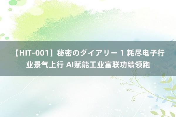 【HIT-001】秘密のダイアリー 1 耗尽电子行业景气上行 AI赋能工业富联功绩领跑